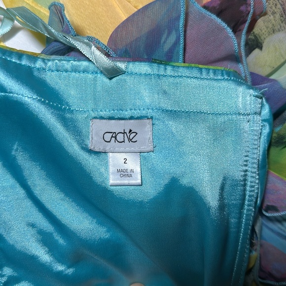 Cache Ruffle Strapless Prom Dress - Picture 5 of 5